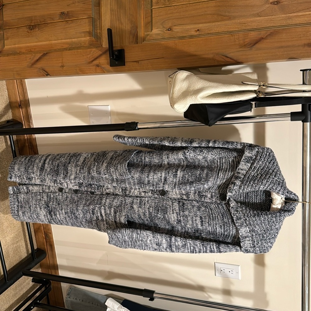 Long Cozy Frame Cardigan Sweater